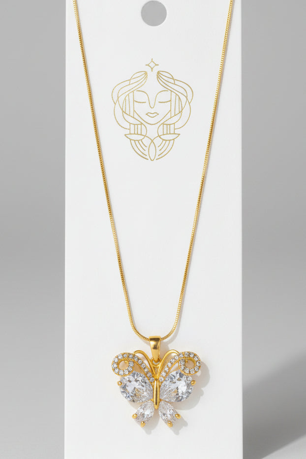 Butterfly Pendant Necklace