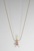 Pink Diamond Necklace