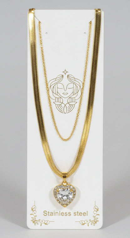 Heart Pendant Necklace
