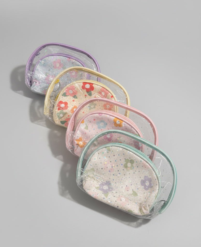 Flower Cosmetic Pouch