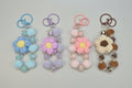 Crochet Flower Keychain