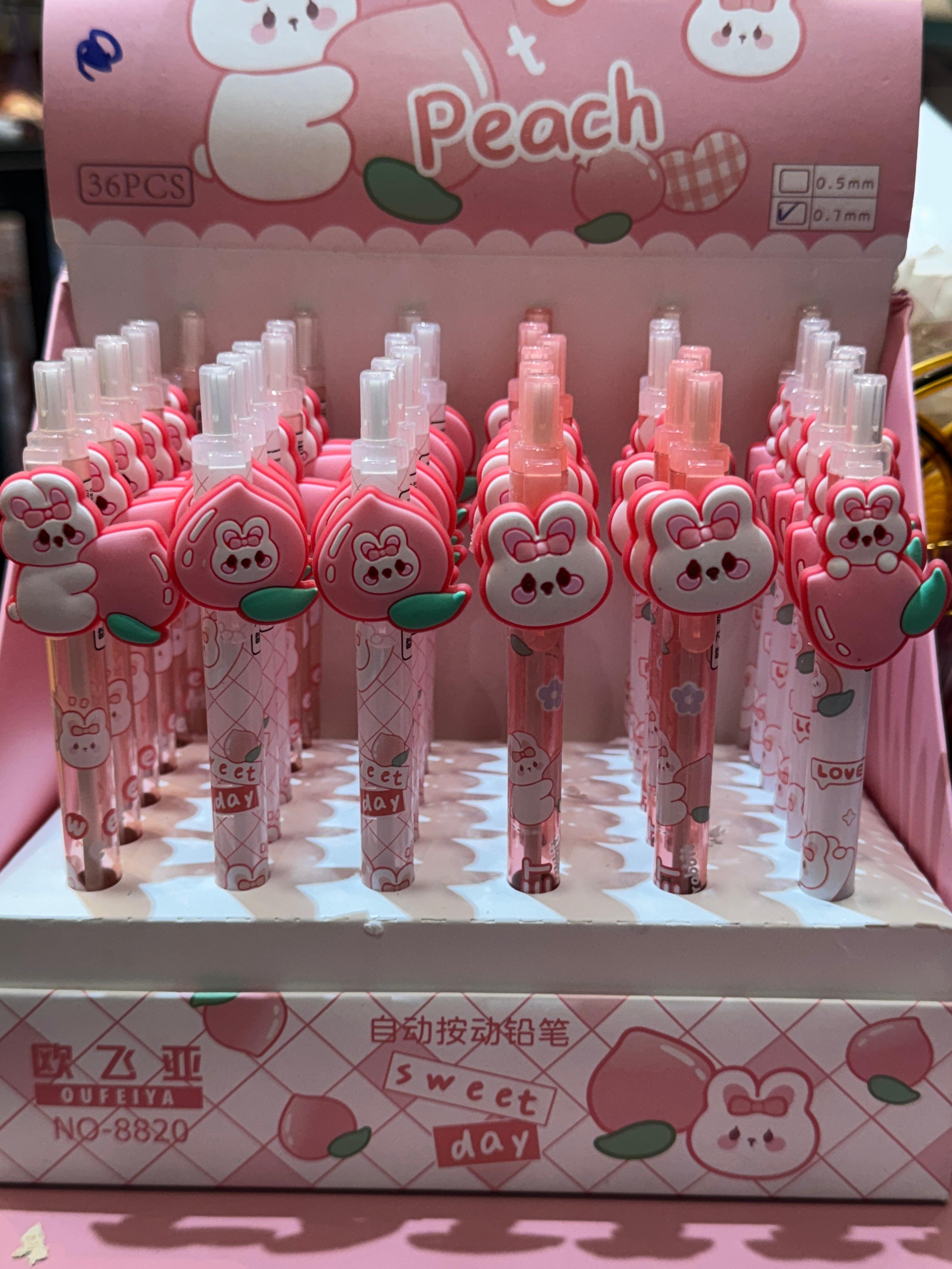 Peach Mechanical Pencil