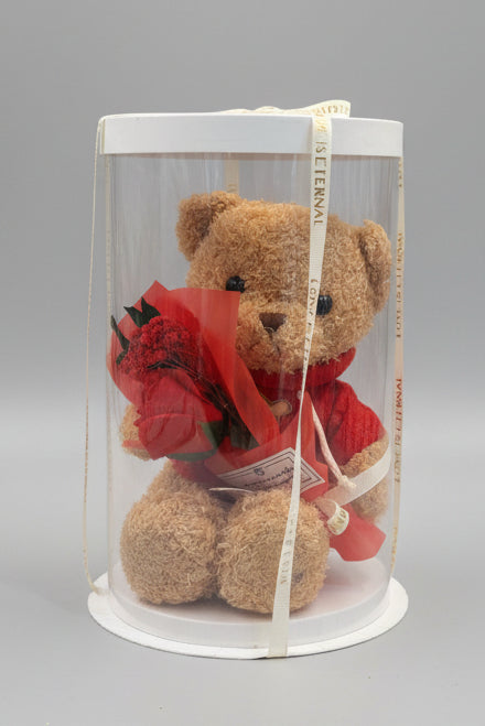 Teddy with Bouquet