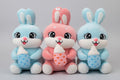 Bunny With Bottle Soft Toy