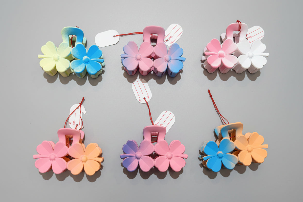 Floral Claw Clip