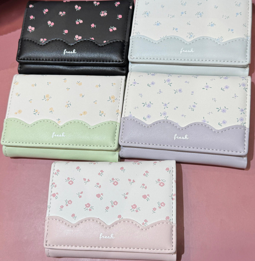 Floral Design Wallet