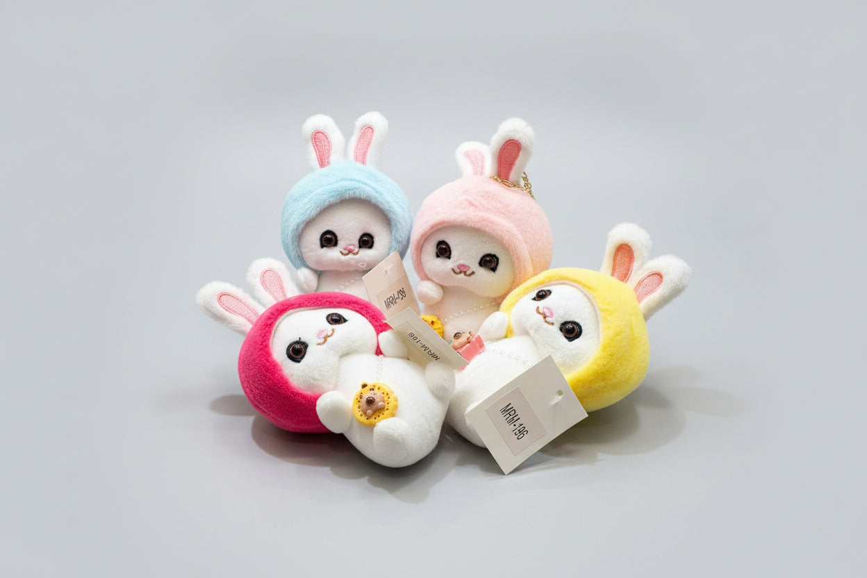 Cute Plushie With Bag