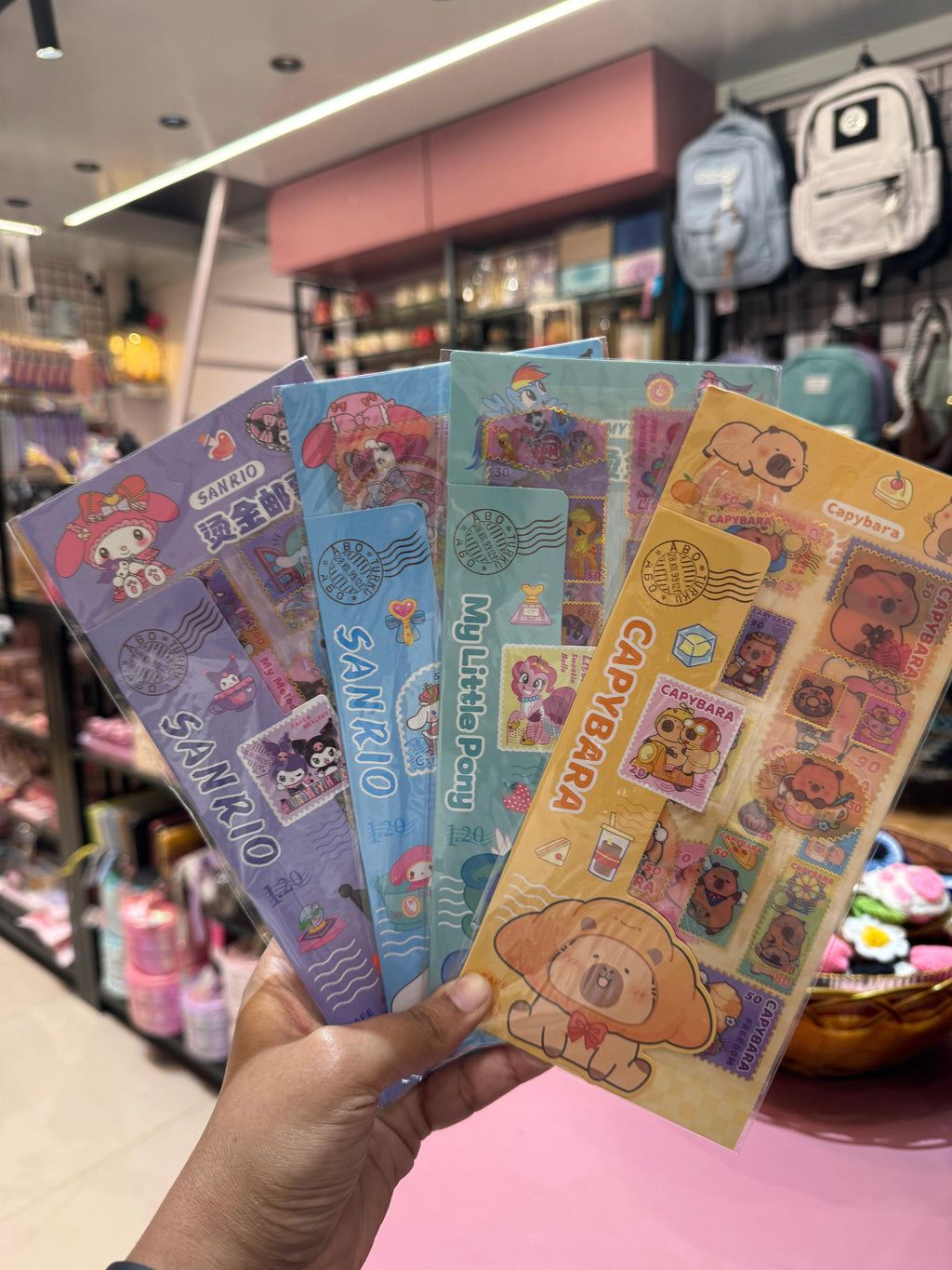 Cute Character Coupon Stickers
