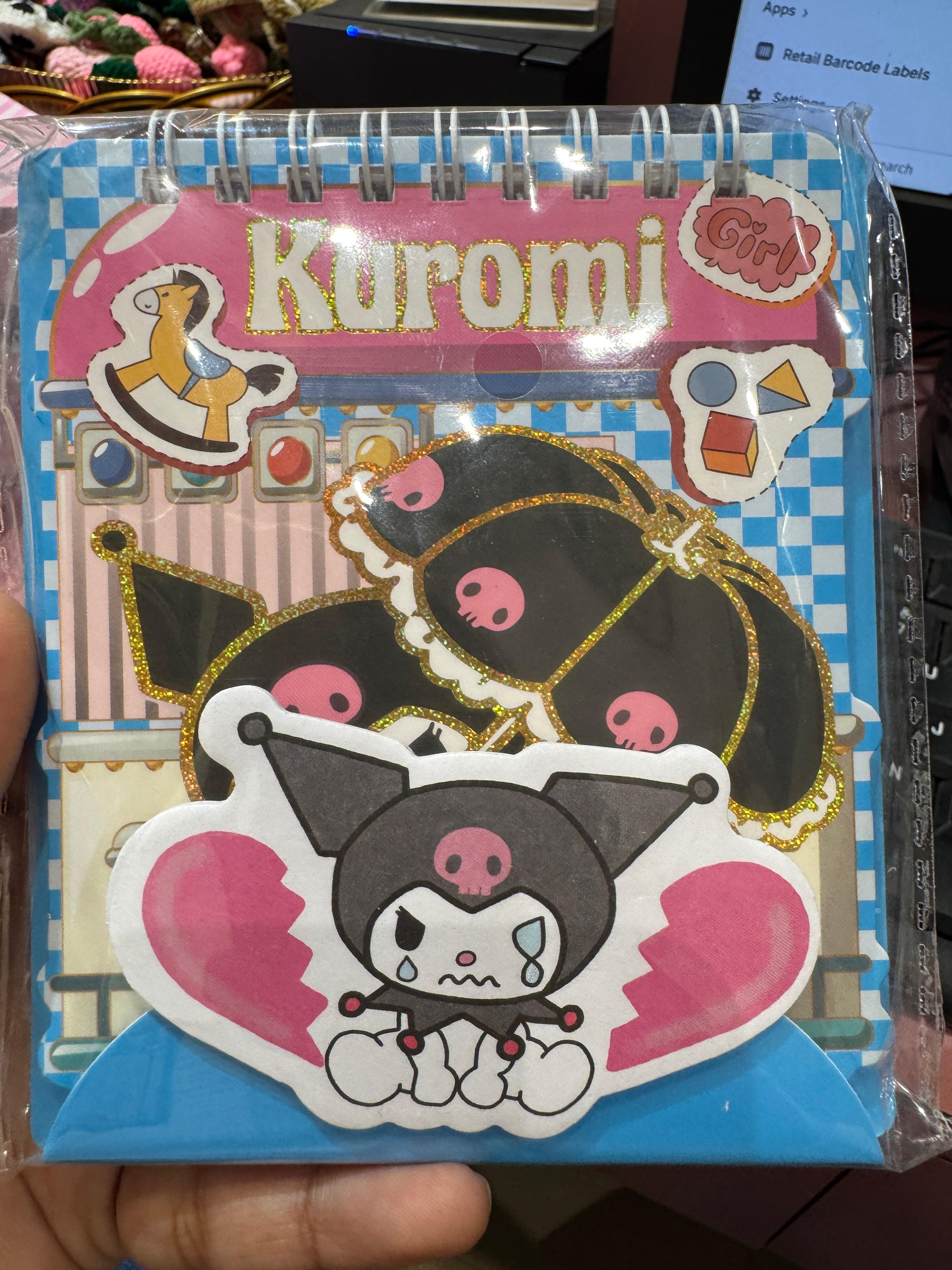 Kuromi Sticker Book