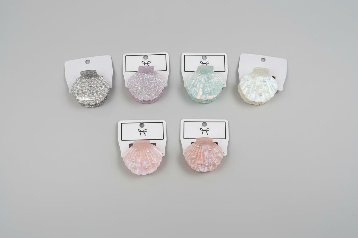 Shell shaped Claw clips