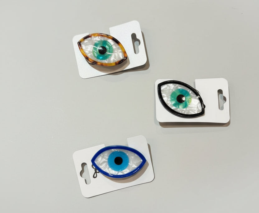 Evil Eye Claw Clips