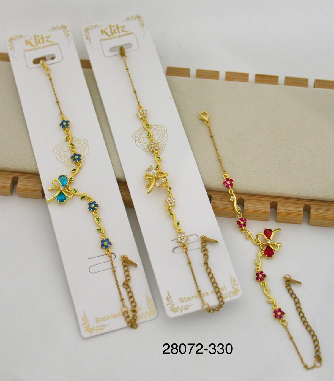 Variety Of Tulip Design Bracelets