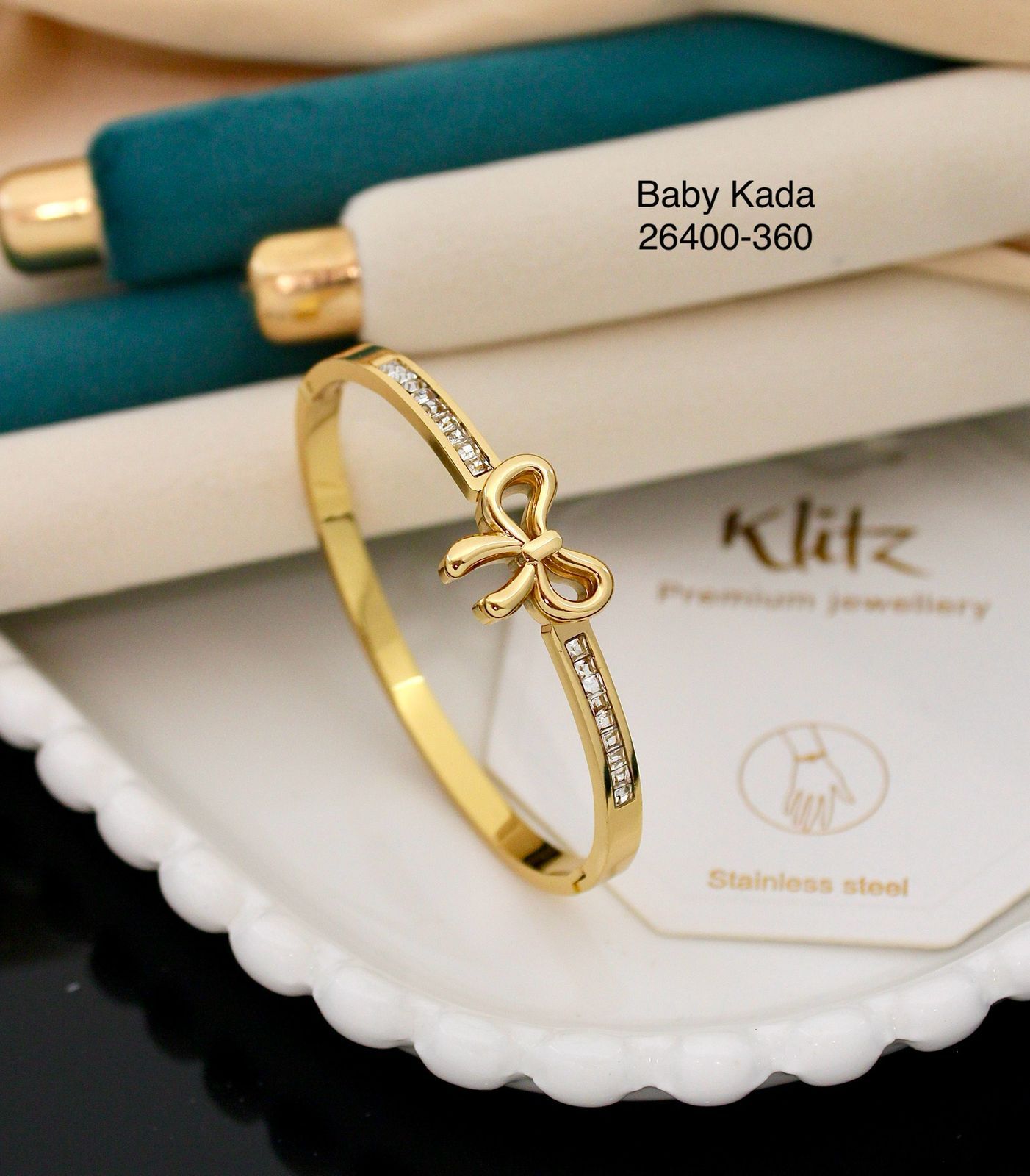 Anti - Tarnish Baby Kada