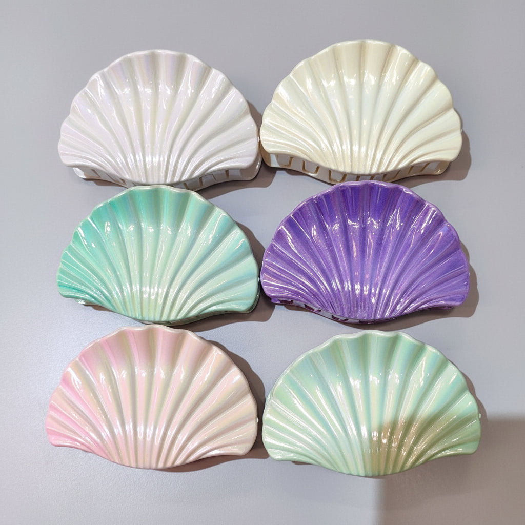 holographic shell small claw clips