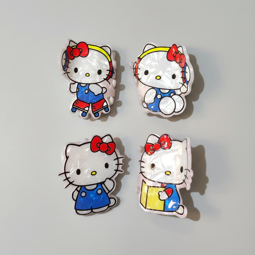 Hello kitty medium claw clips