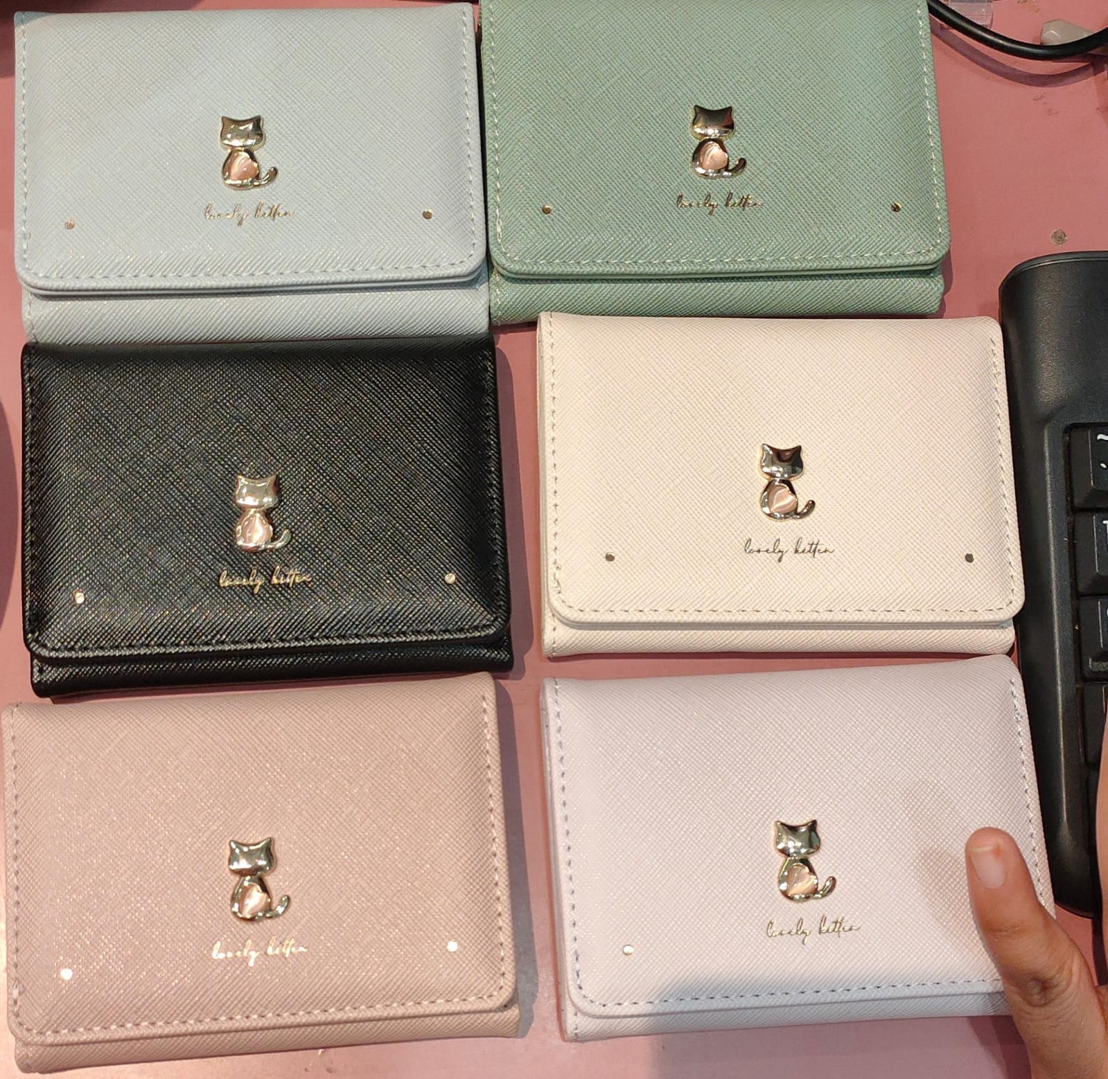 Cat Charms Wallet