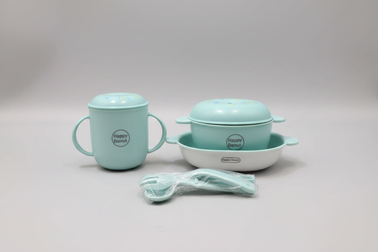 Happy Donut 7pc Children Tableware