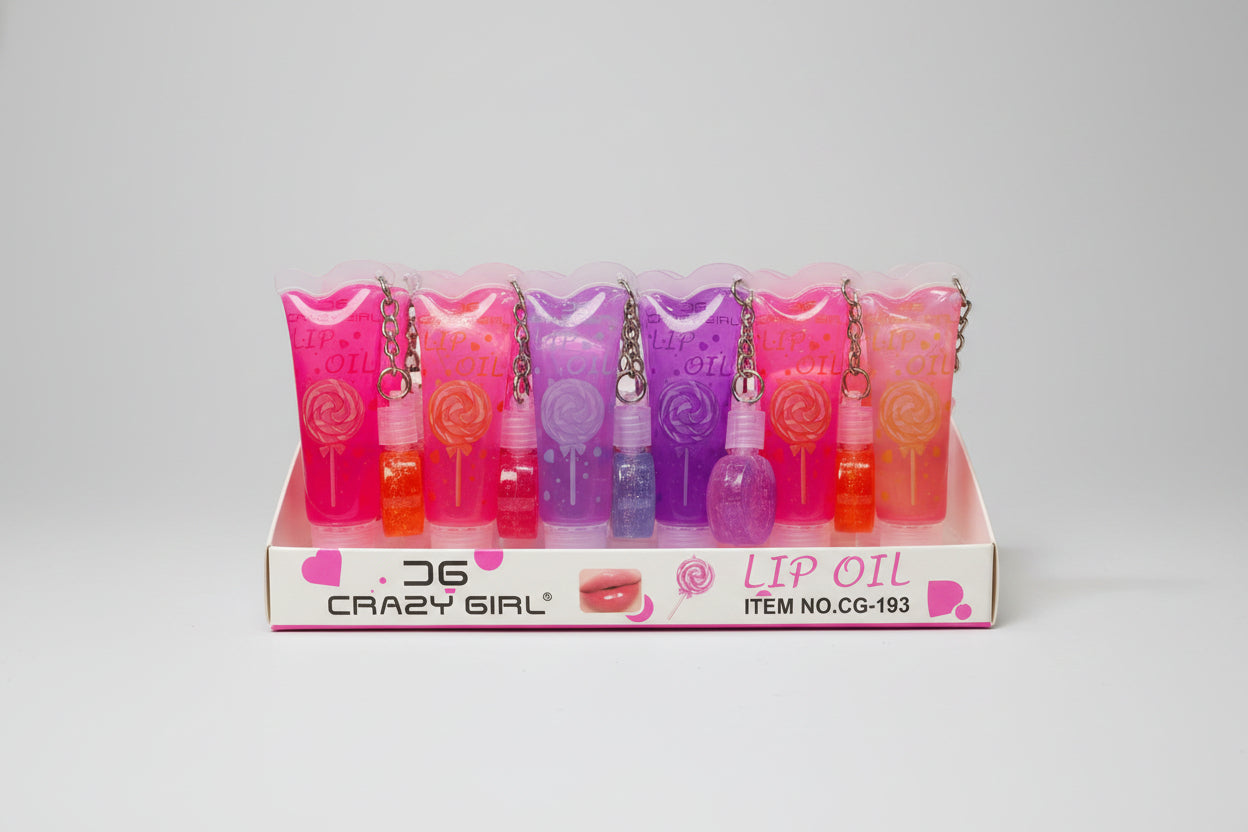 Lip Oil With Candy Charm