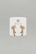 Bow Double Earring