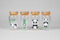 Cute Panda Glass Bottle