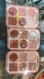 Cute Compact Bow Eyeshadow Palate
