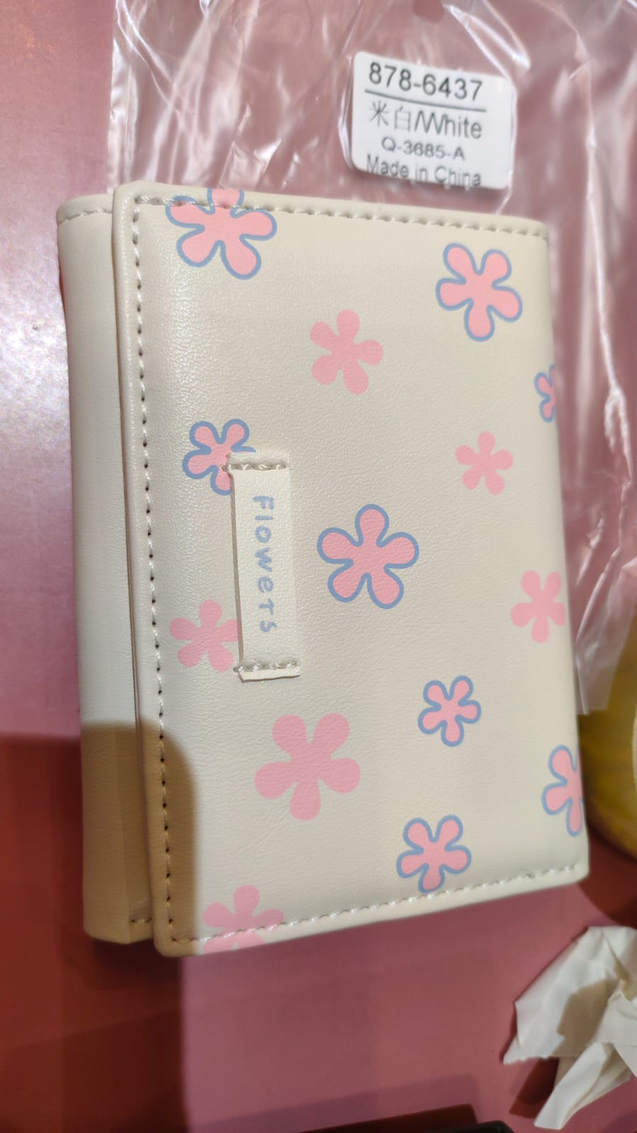 Flower Print Wallet