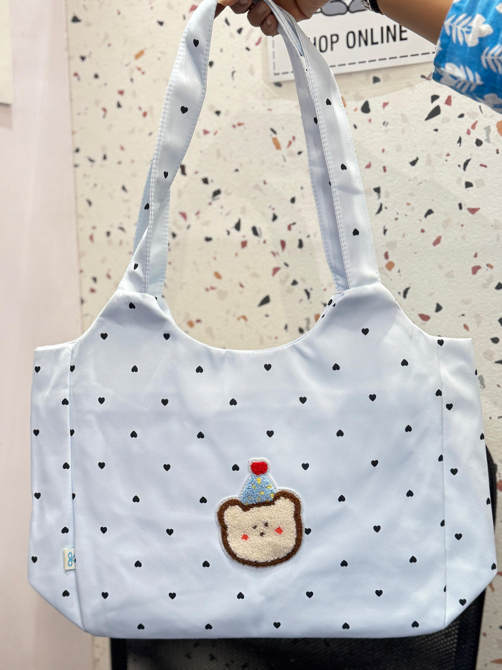 Premium Tote Bag with Dog Print
