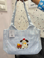 Premium Tote Bag with Dog Print