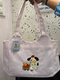 Premium Tote Bag with Dog Print