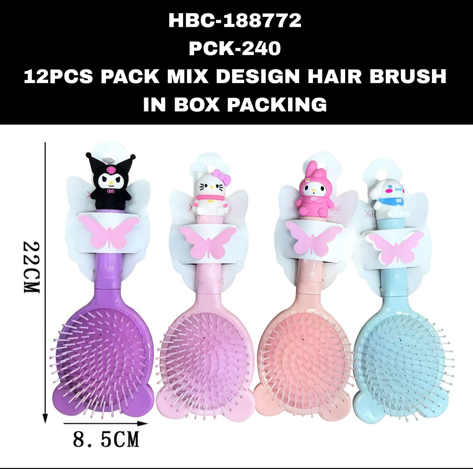 CHARACTER HAIR COMB