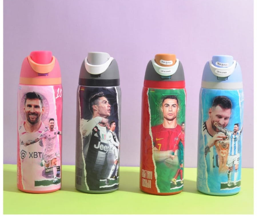 Footballer Stainless Steel Bottle