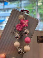 Butterfly & Flower Phone Charm