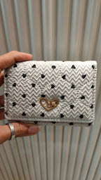 HEART CHAMS WITH WALLET