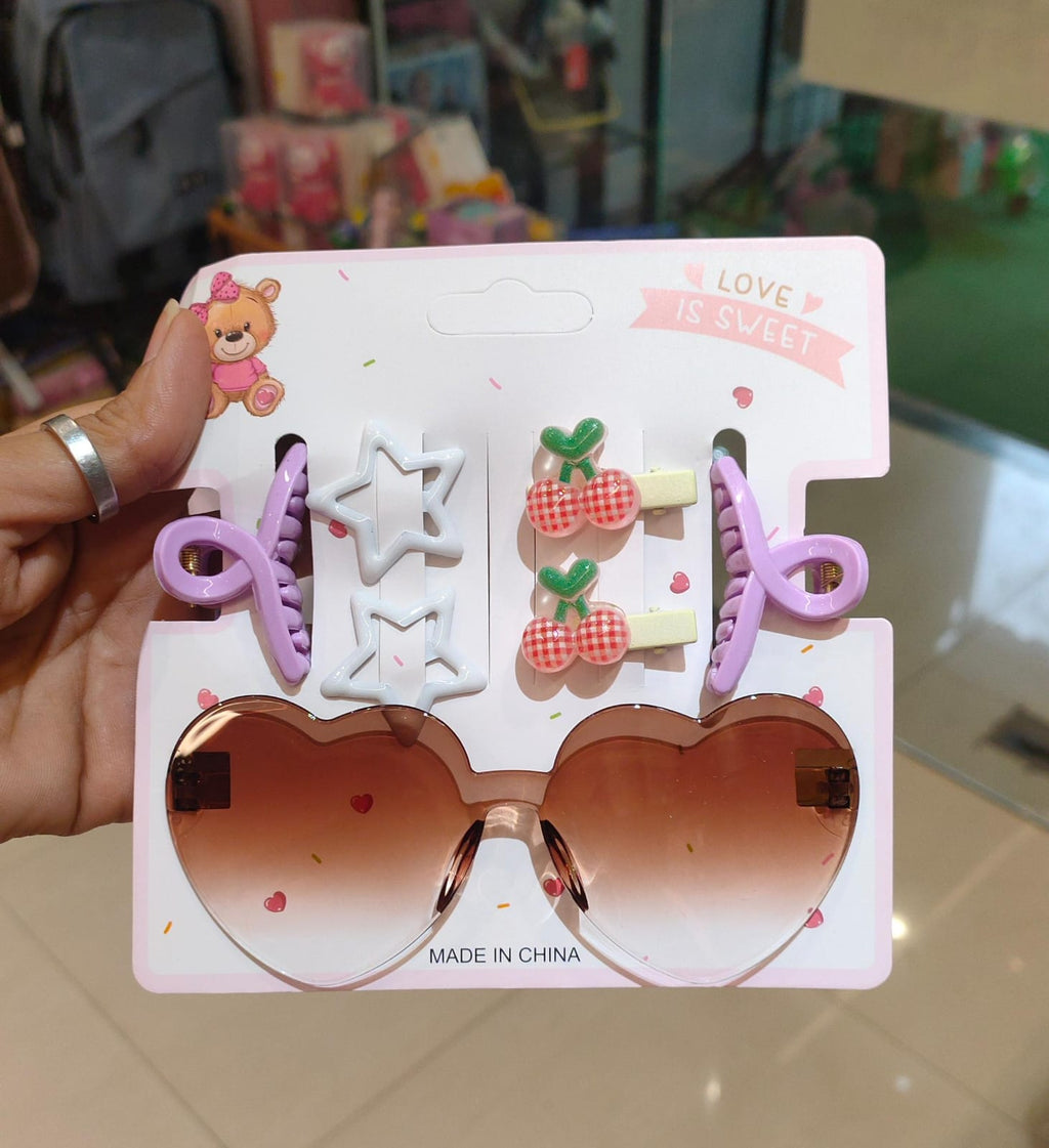 Cute Kids Hairclip Combo