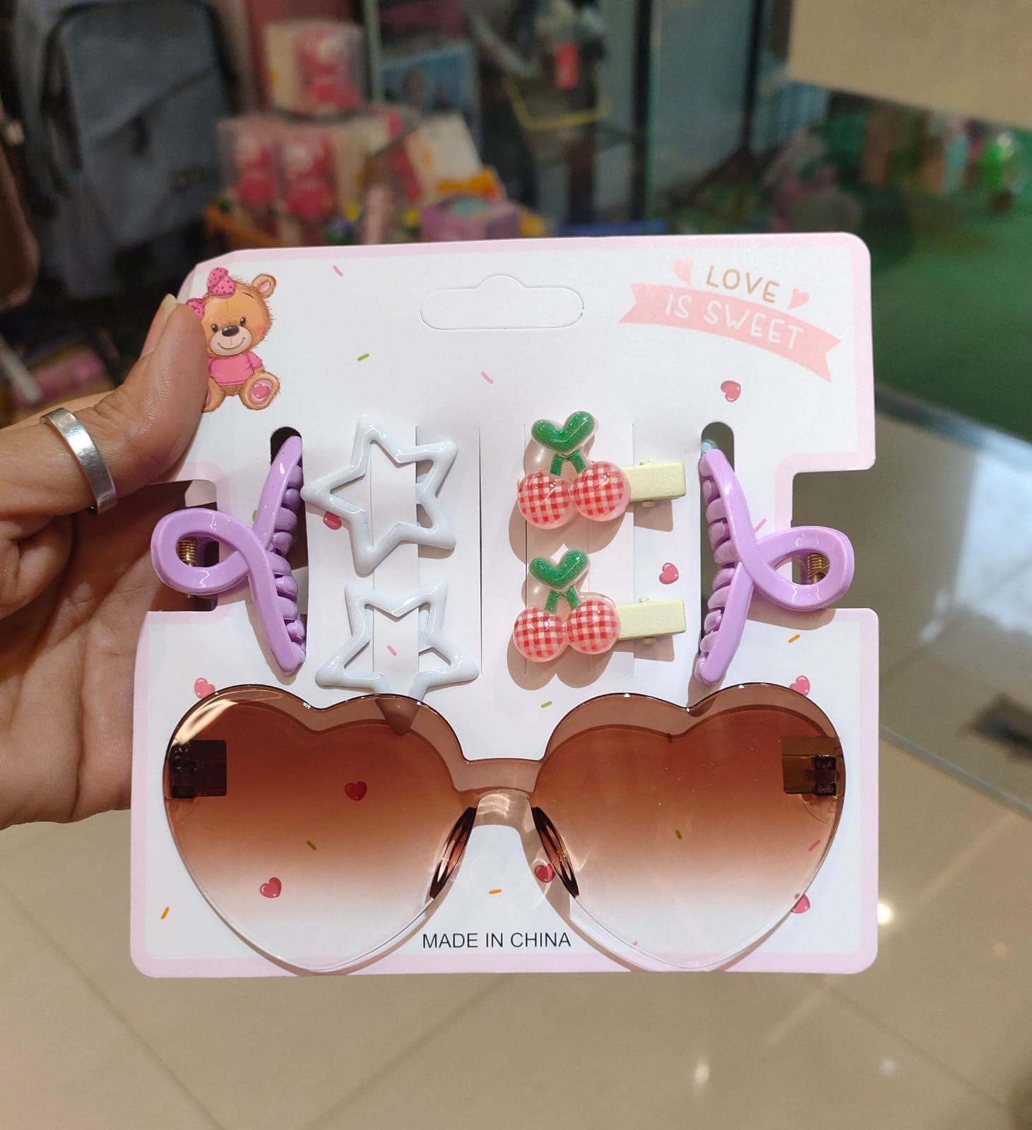 Cute Kids Hairclip Combo