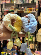 Dual Shade Tulip Scrunchies