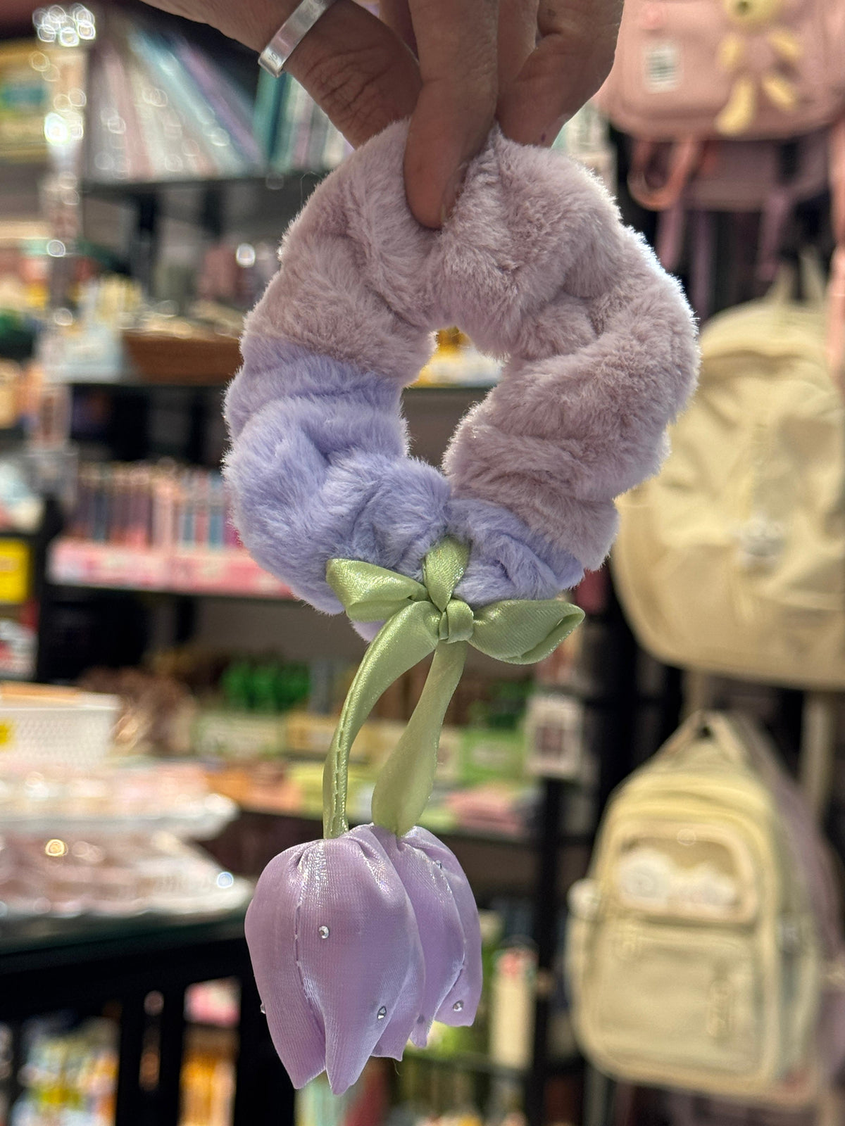 Dual Shade Tulip Scrunchies