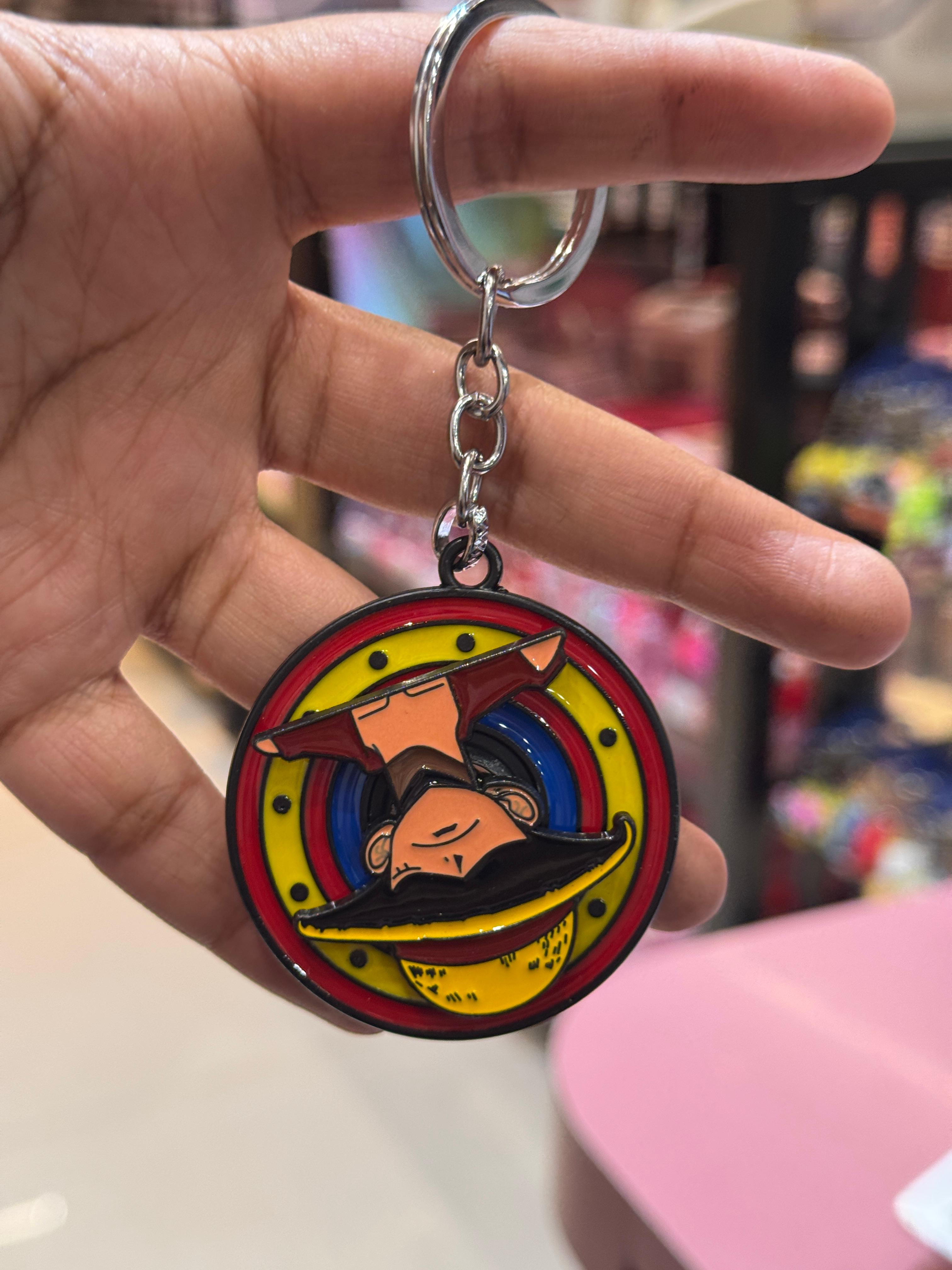Luffy Spinner Keychain