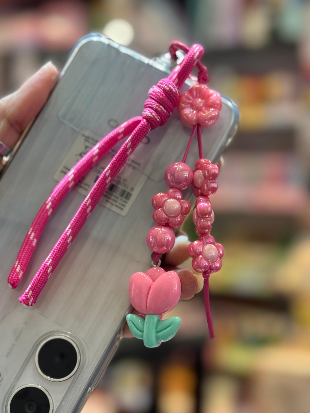 Cute Tulip Phone Charm