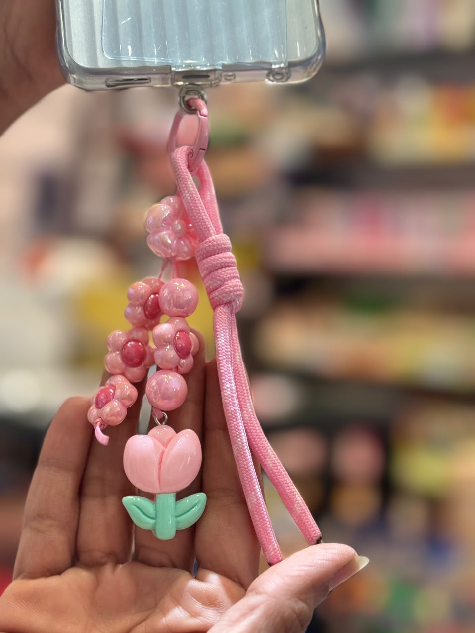 Cute Tulip Phone Charm