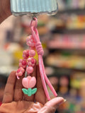 Cute Tulip Phone Charm