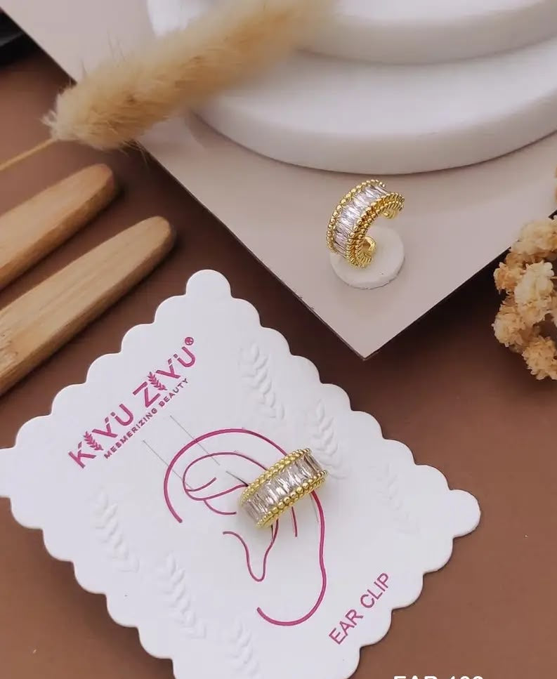 Earrings for No-Piercing Ears.