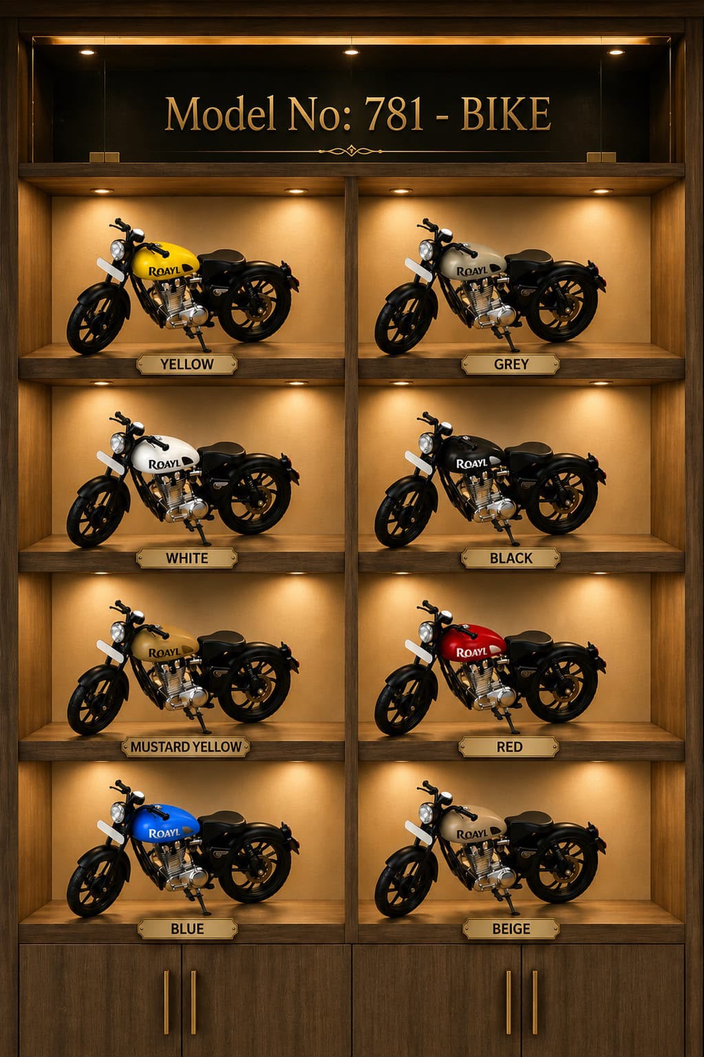 Royal Enfield Showpiece