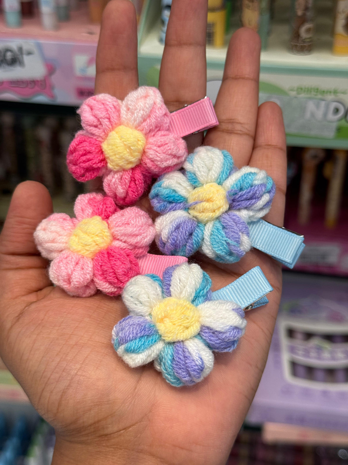 Crochet Alligator Clip (set Of 2)