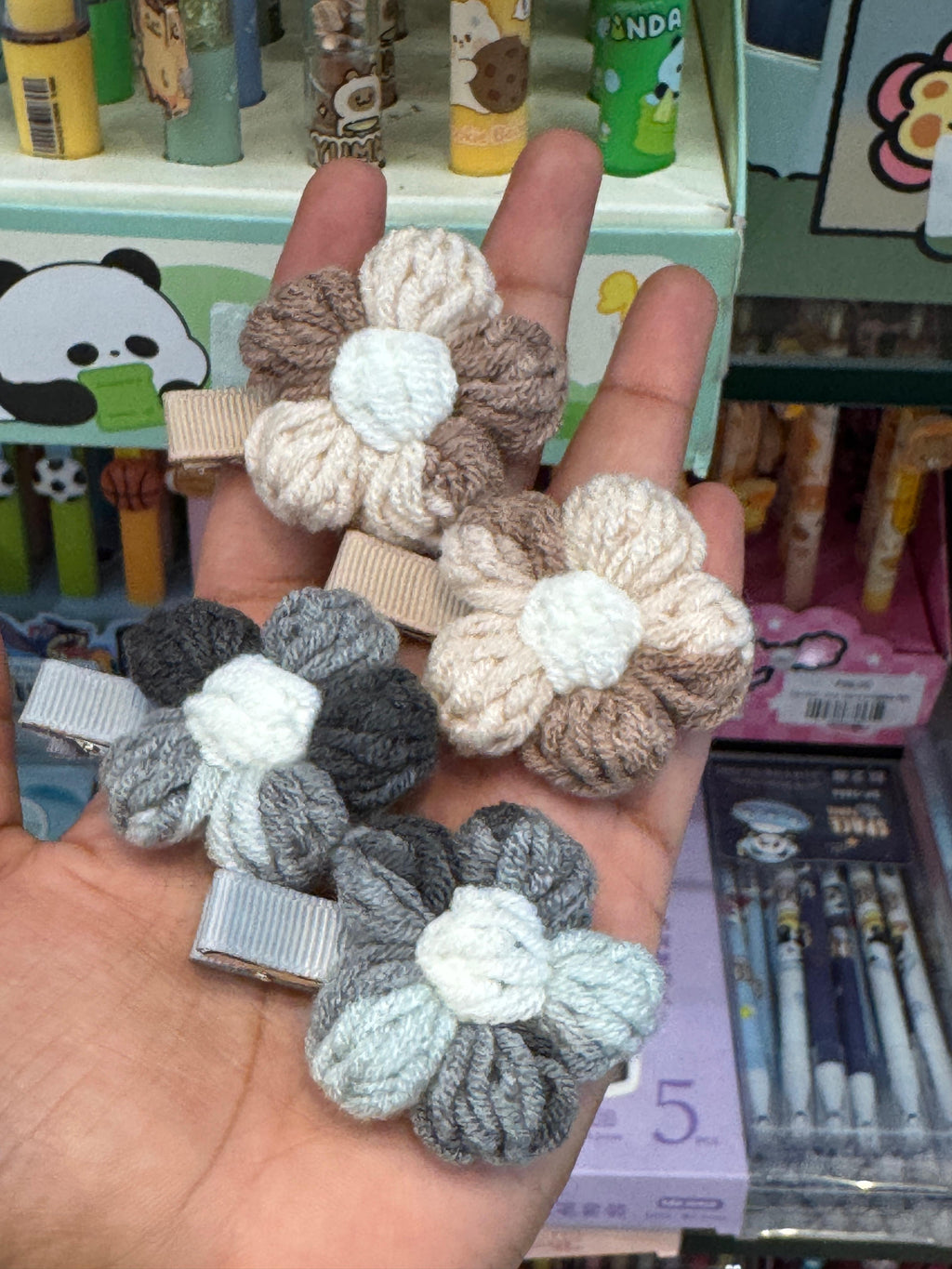 Crochet Alligator Clip (set Of 2)