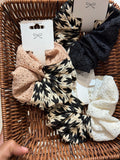 Dual Shade Scrunchies