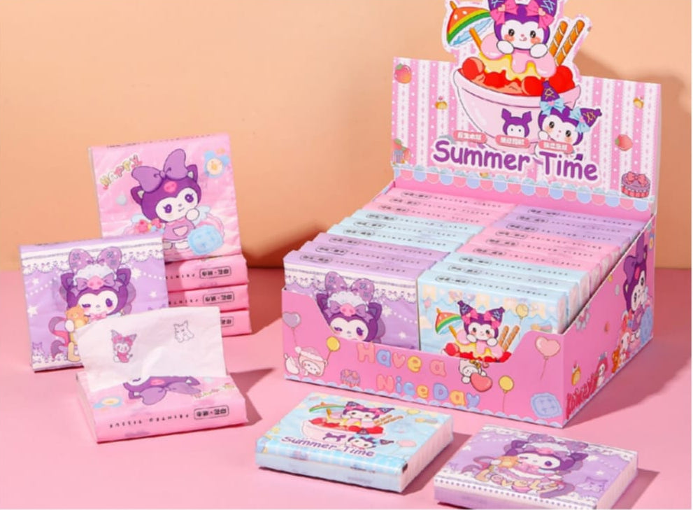 Printed Dry Tissue (40pcs per pkt)