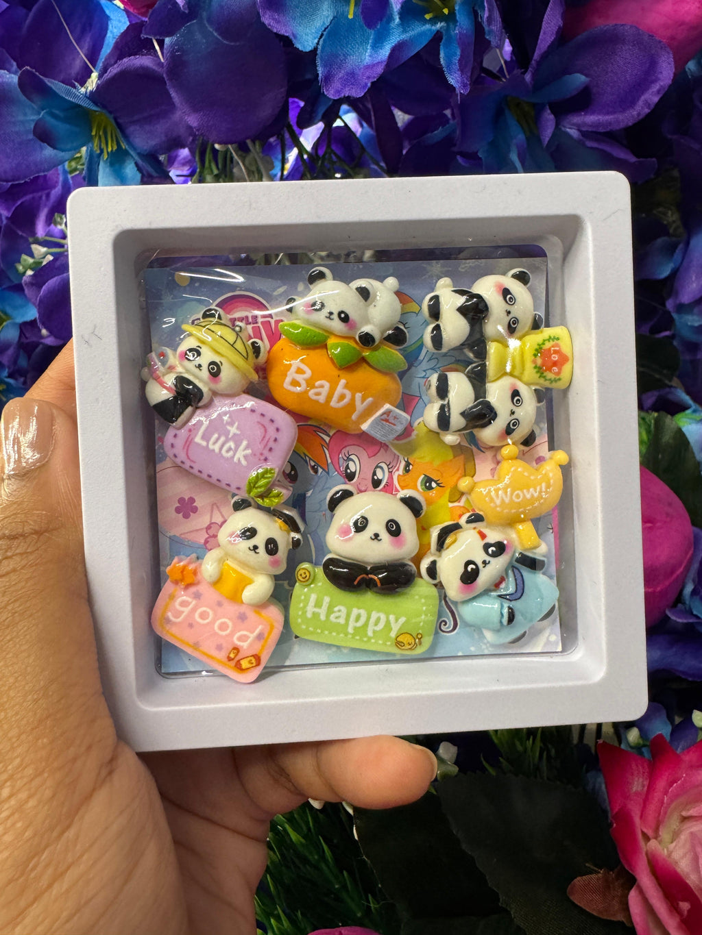 Kuromi and Panda Charm