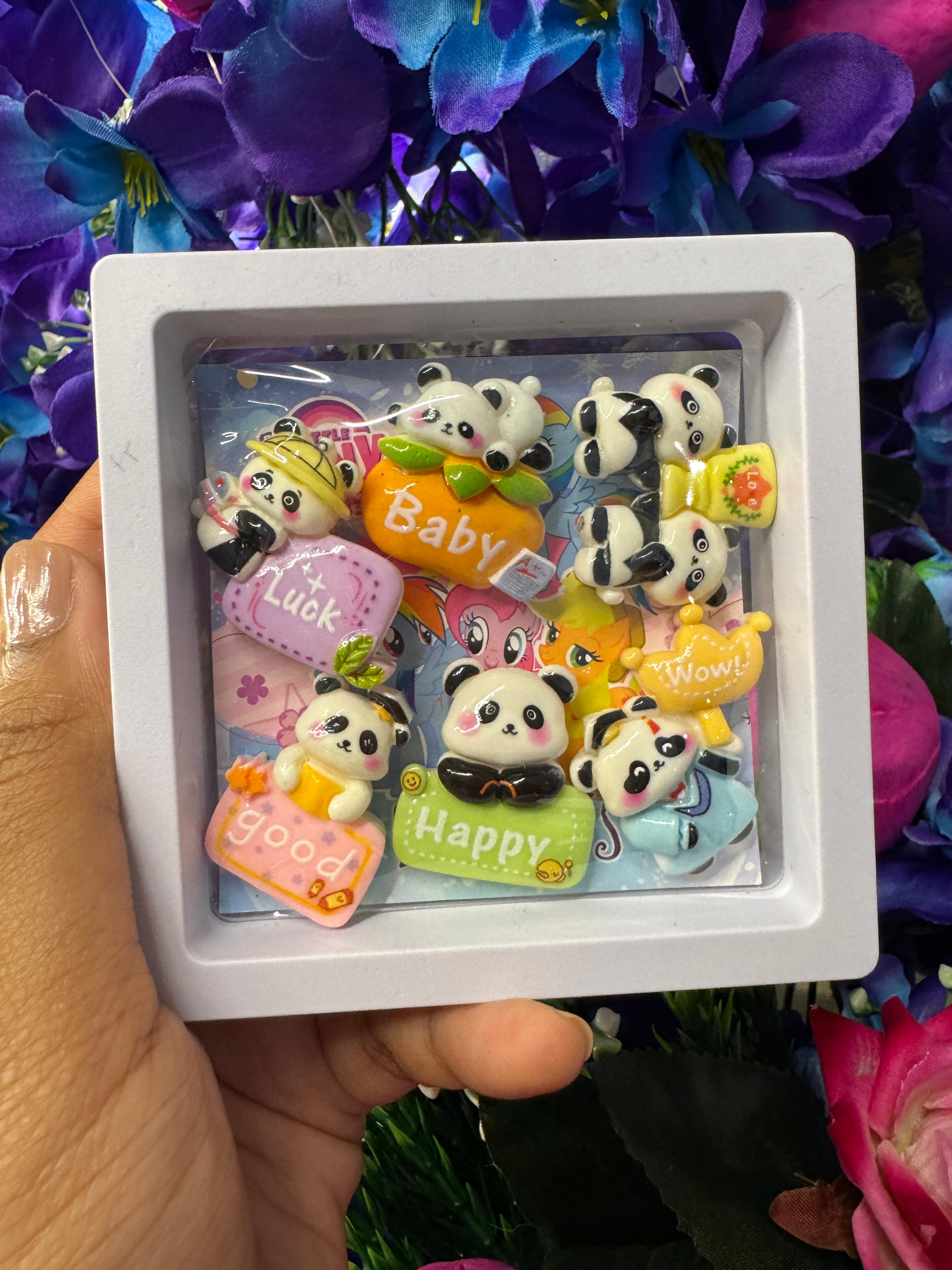Kuromi and Panda Charm