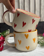Yellow And Red Mug